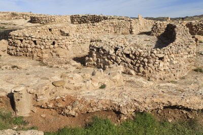 The main gateway and barbican to the town, Los Millares, near Santa Fe Mondujar by Unbekannt Unbekannt